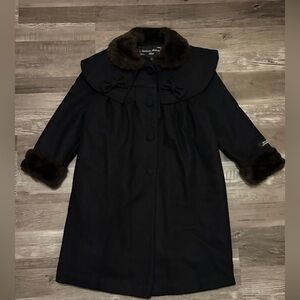 Wool Dress Coat Girls size 5